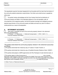 Form SB-12030 Agreement for Judgment (With Children) - County of San Bernardino, California, Page 8