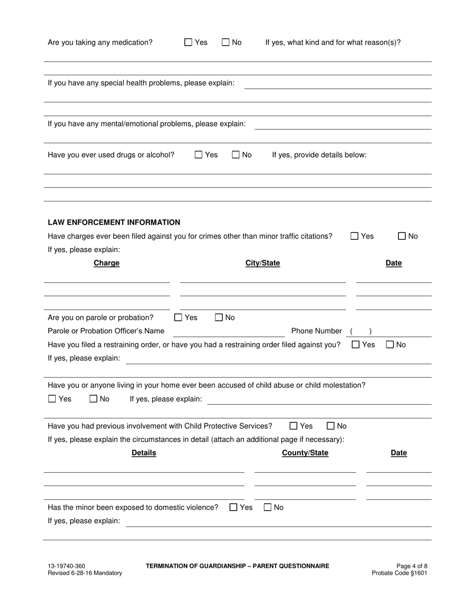 Form 13-19740-360 - Fill Out, Sign Online and Download Printable PDF ...