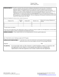 Form WDVA2019 Retraining Grant Application - Wisconsin, Page 3