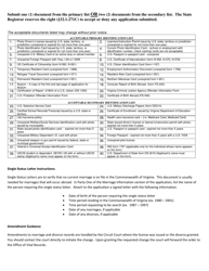Form VS6MD Application for Certification of a Marriage and/or Divorce Record - Virginia, Page 2