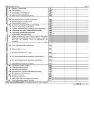 IRS Form 1065-X Amended Return or Administrative Adjustment Request (AAR), Page 3
