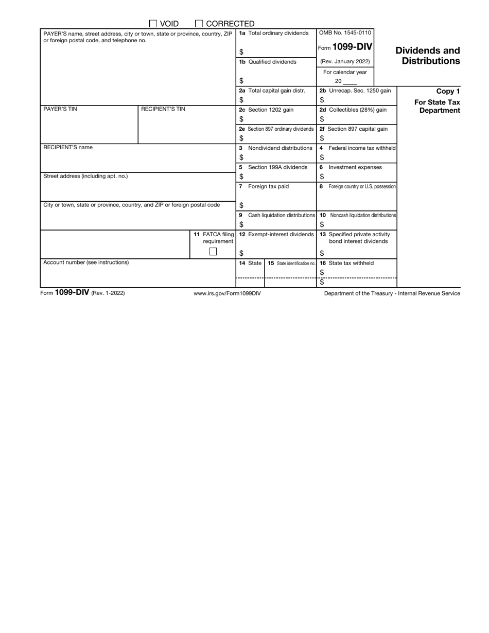 IRS Form 1099-DIV Dividends and Distributions, Page 3