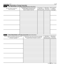 IRS Form 5471 Information Return of U.S. Persons With Respect to Certain Foreign Corporations, Page 2