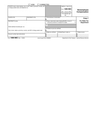 IRS Form 1099-NEC Nonemployee Compensation, Page 3