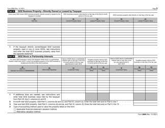 IRS Form 8996 Qualified Opportunity Fund, Page 3