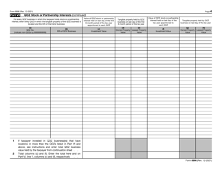 IRS Form 8996 Qualified Opportunity Fund, Page 4