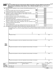 IRS Form 6069 Return of Excise Tax on Excess Contributions to Black Lung Benefit Trust Under Section 4953 and Computation of Section 192 Deduction, Page 3