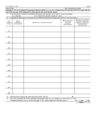 IRS Form 5330 Return of Excise Taxes Related to Employee Benefit Plans, Page 4