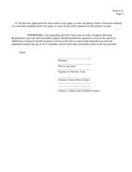 Form 4-3C Support Petition (Adult Dependent) - New York, Page 3