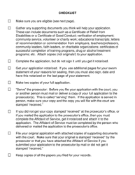 Document preview: Application for Youthful Offender Determination [cpl 720.20(5)] With Affidavit of Service - New York