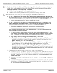 Form AD899D Statement of Understanding - Alleged Parent of an Indian Child Who Is Detained, a Juvenile Court Dependent in out-Of-Home Care, or the Ward of a Legal Guardian - California, Page 3