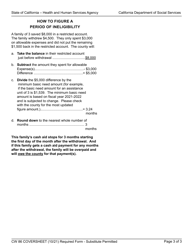 Form CW86 Agreement - Restricted Account - California Work Opportunity and Responsibility to Kids (Calworks) Program - California, Page 3