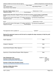 Form TILP1 Transitional Independent Living Plan &amp; Agreement - California, Page 3
