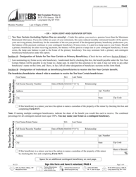 Form F602 Application for Disability Retirement - Tier 2 Members - New York City, Page 3