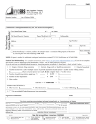 Form F602 Application for Disability Retirement - Tier 2 Members - New York City, Page 4