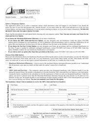 Form F626 Application for Disability Retirement - 22-year Plan Members Enhanced Disability Benefit Participants Only - New York City, Page 2