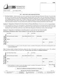 Form F626 Application for Disability Retirement - 22-year Plan Members Enhanced Disability Benefit Participants Only - New York City, Page 3