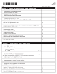 Form F-1120 Florida Corporate Income/Franchise Tax Return - Florida, Page 3