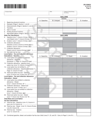 Form DR-309632 Wholesaler/Importer Fuel Tax Return - Sample - Florida, Page 4