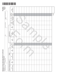 Form DR-309637 Petroleum Carrier Information Return - Sample - Florida, Page 6