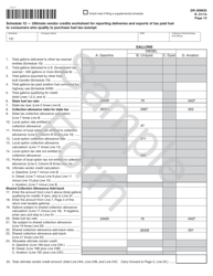 Instructions for Form DR-309635 Blender Fuel Tax Return - Sample - Florida, Page 13