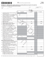 Form DR-309631 Terminal Supplier Fuel Tax Return - Sample - Florida, Page 13