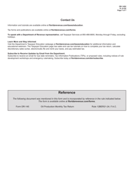 Form DR-145X Oil Production Monthly Amended Tax Return - Florida, Page 7