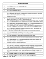 DD Form 2921 Physical Inventory Petroleum Products, Page 2