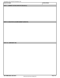 DD Form 2939 Nf-6 Performance Management System Executive Performance Agreement, Page 6