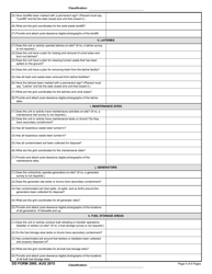 DD Form 2995 Environmental Site Closure Survey, Page 4
