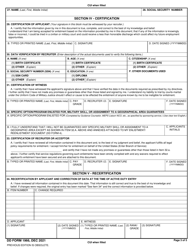 DD Form 1966 Record of Military Processing - Armed Forces of the United States, Page 4