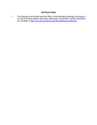 Form EQ0500 Request for Minn. Stat. 176.239 Administrative Conference - Minnesota, Page 3
