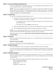 Form OIC-671 Offer in Compromise Agreement - Vermont, Page 3