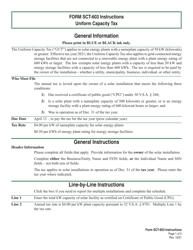 VT Form SCT-603 Uniform Capacity Tax - Vermont, Page 3