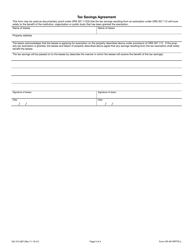 Form OR-AP-RPPTE-L (150-310-087) Application for Real and Personal Property Tax Exemption for Lease, Sublease, or Lease-Purchased Property Owned by a Taxable Owner and Leased to an Exempt Public Body, Institution, or Organization - Oregon, Page 3