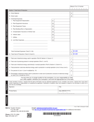 Form 1749 E-10 Application for 10 Percent Electrical Energy Exemption for Manufacturing - Missouri, Page 3