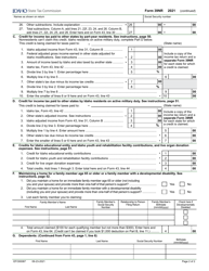 Form 39NR (EFO00087) Part-Year Resident and Nonresident Supplemental Schedule - Idaho, Page 2