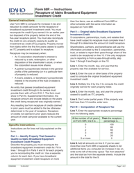 Form 68R (EFO00039) Recapture of Idaho Broadband Equipment Investment Credit - Idaho, Page 2