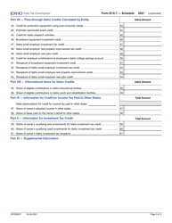 Form ID K-1 (EFO00201) Partner&#039;s, Shareholder&#039;s or Beneficiary&#039;s Share of Idaho Adjustments, Credits, Etc - Idaho, Page 3