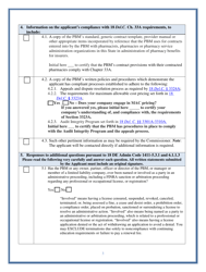 Pharmacy Benefits Manager Checklist/Registration Application - Delaware, Page 3