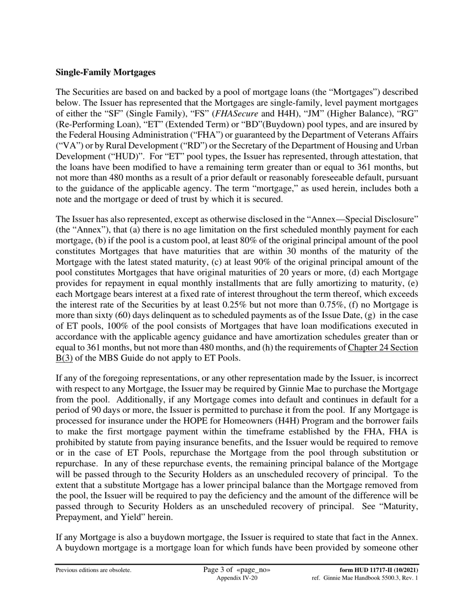 Form HUD11717-II Prospectus Ginnie Mae II - Single-Family Mortgages, Page 3