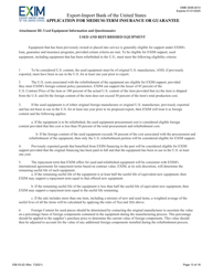 Form EIB03-02 Application for Medium-Term Insurance or Guarantee, Page 13