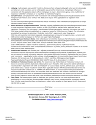 Form EIB92-79 Commissioned Broker Application Form, Page 2