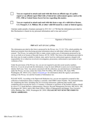 SBA Form 3513 Declaration of Identity Theft, Page 3
