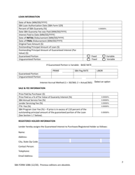 SBA Form 1086 Secondary Participation Guaranty Agreement, Page 2