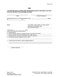 Form PG-210 Guardianship Annual Report - Alaska, Page 18