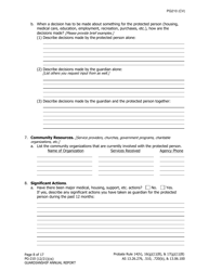 Form PG-210 Guardianship Annual Report - Alaska, Page 9