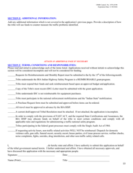 Law Enforcement (Le) Grant Application - Indian Highway Safety Program, Page 24