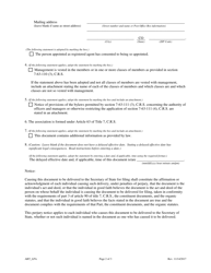 Statement of Correction Correcting a Mistakenly Filed Domestic Entity That Was Meant to Be a Different Form of Domestic Entity - Limited Partnership Association - Colorado, Page 4
