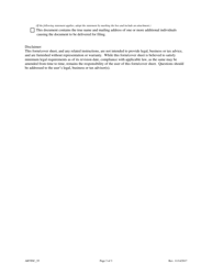 Statement of Correction Correcting a Mistakenly Filed Domestic Entity That Was Meant to Be a Different Form of Domestic Entity - Article 55 Cooperative Association - Colorado, Page 5